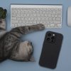 Futerał do iPhone 15 Silicone 2mm zgodny z MagSafe czarny
